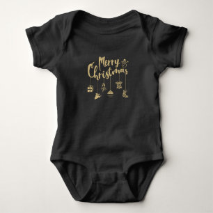 Christmas Ornaments Decoration Merry Christmas Baby Bodysuit
