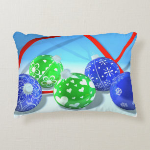 Christmas ornaments decorative cushion