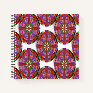 Christmas ornaments fallin'... notebook