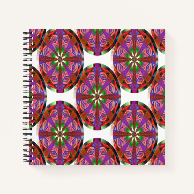 Christmas ornaments fallin'... notebook (Front)