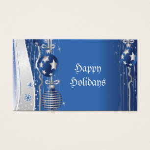 Christmas Ornaments Gift Tag-Business Cards