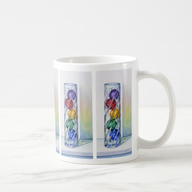 Christmas Ornaments in Vase Mug (Right)