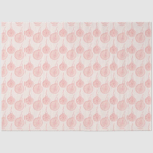 Christmas Ornaments Light Orange Christmas Tissue Paper