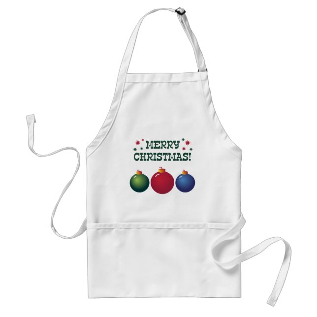 Christmas Ornaments Standard Apron (Front)