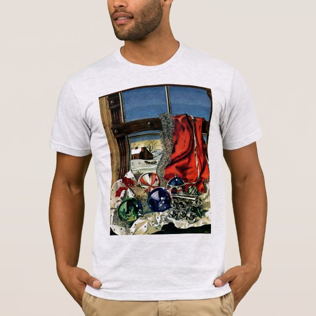 Christmas Ornaments T-Shirt (Front)