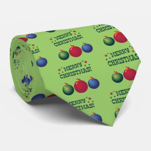 Christmas Ornaments Tie