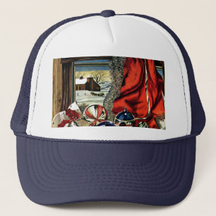 Christmas Ornaments Trucker Hat