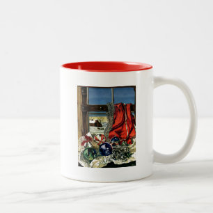 Christmas Ornaments Two-Tone Coffee Mug