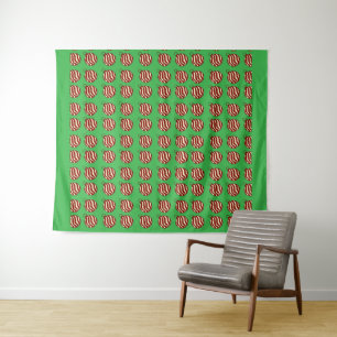 Christmas ornaments with 2 colours tapestry