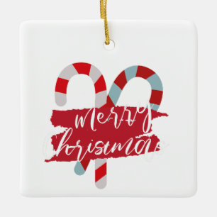 Christmas, ornaments with candy stick 06