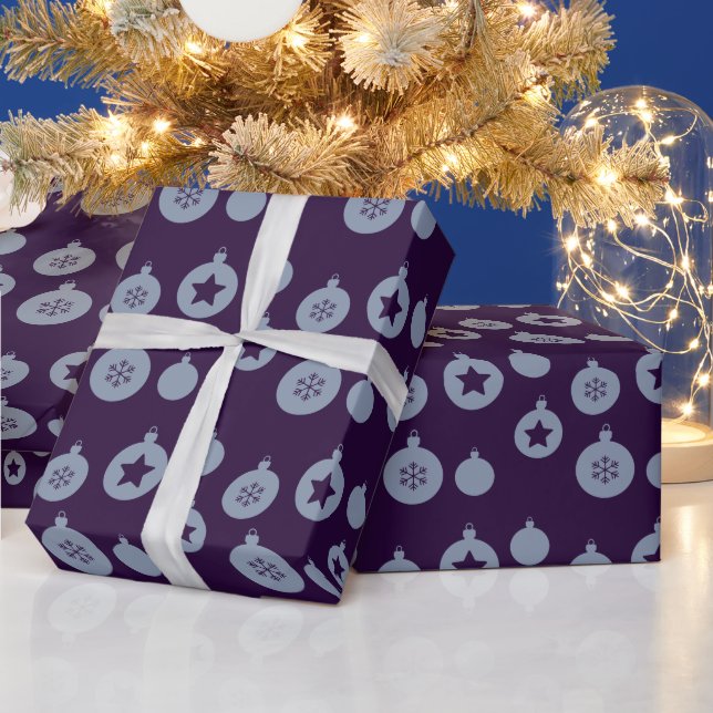 Christmas Ornaments Wrapping Paper (Holidays)