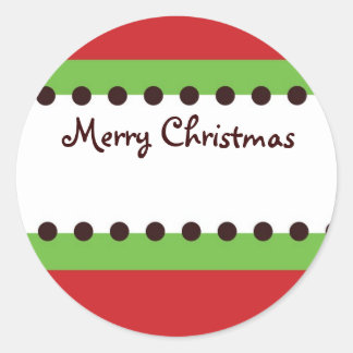 Christmas Orniment Gift Sticker