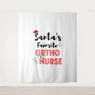 Christmas Orthopaedic Nurse Tapestry