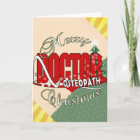 CHRISTMAS OSTEOPATH DOCTOR