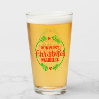 Christmas Our First Christmas Married Mugs 