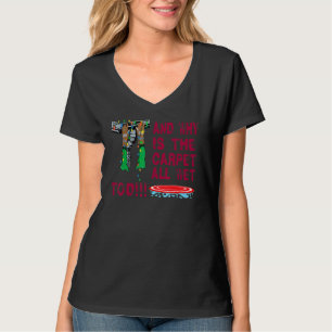 Christmas Outfit Holiday Wet Carpet Tod Ugly Chris T-Shirt