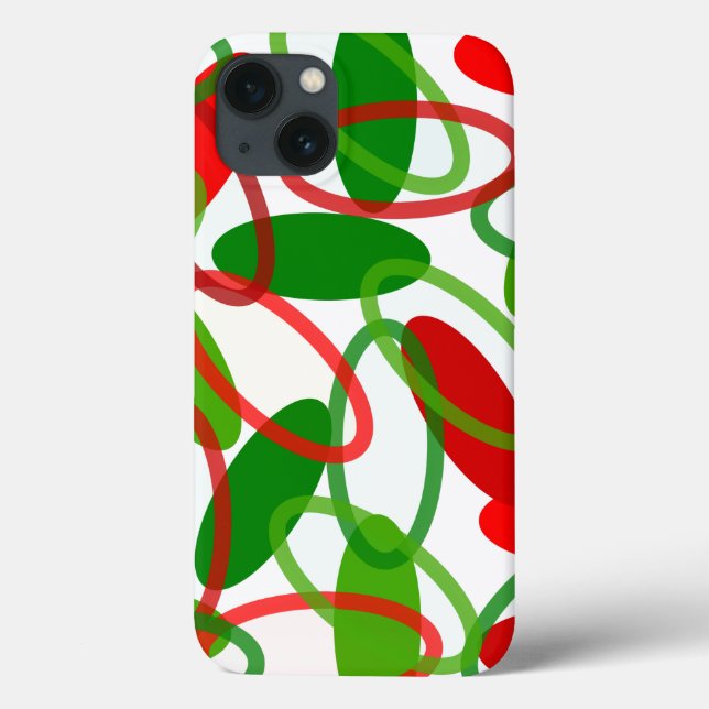 Christmas Ovals  Case-Mate iPhone Case (Back)