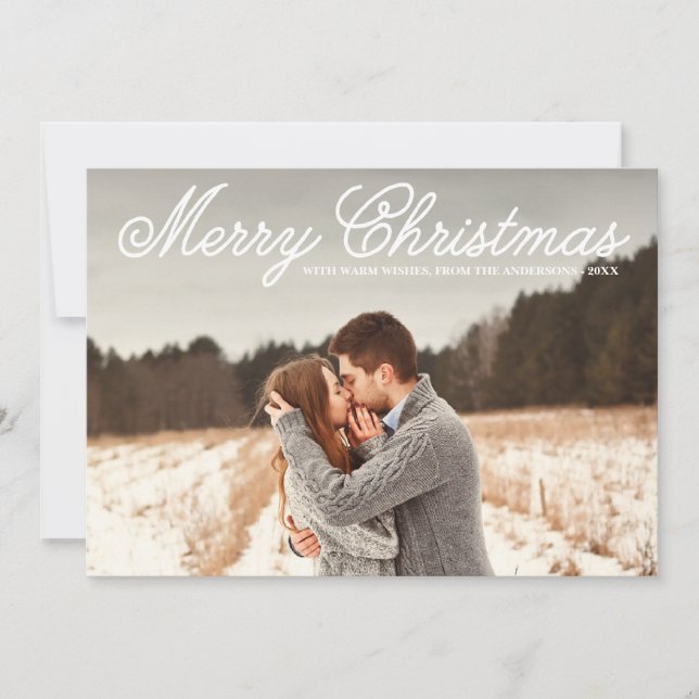 CHRISTMAS OVERLAY | HOLIDAY PHOTO CARD (Front)