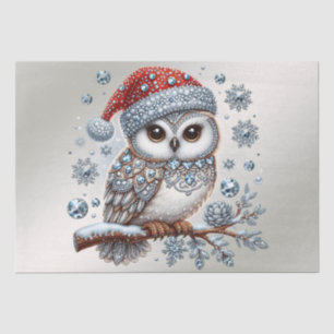 Christmas Owl Holiday Tissue Paper