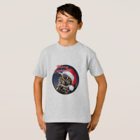 Christmas Owl - Kids' Basic T-Shirt