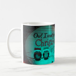 Christmas Owls Coffee Mug