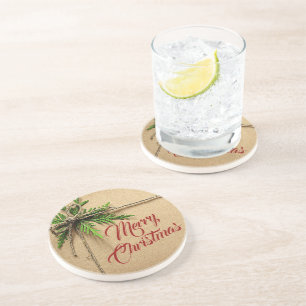 “Christmas Package” coaster