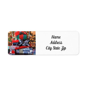 CHRISTMAS PACKAGES *CHRISTMAS* ADDRESS LABEL
