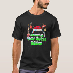 Christmas Pacu Nurse Crew Xmas Nursing Matching PJ T-Shirt