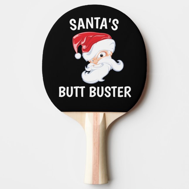 CHRISTMAS PADDLE SANTA'S BUTT BUSTER (Front)