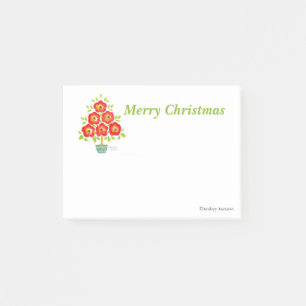 Christmas Pads Tree Post-it Notes Flower Tree