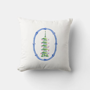 Christmas Pagoda Accent Pillow