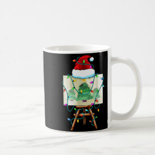 Christmas Painter Design _ Santa Xmas Paint Artist Coffee Mug