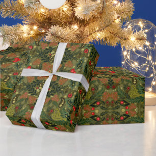 Christmas Paisley Gift Wrap
