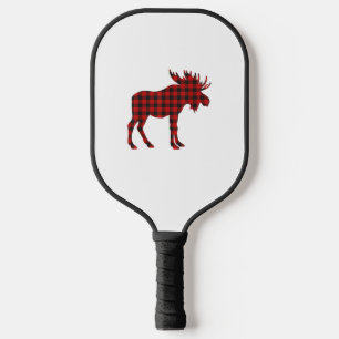 Christmas Pajama Moose Tee Animal Pyjamas Xmas Gif Pickleball Paddle