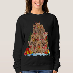 Christmas Pajama Norwich Terrier Xmas Tree Gifts D Sweatshirt