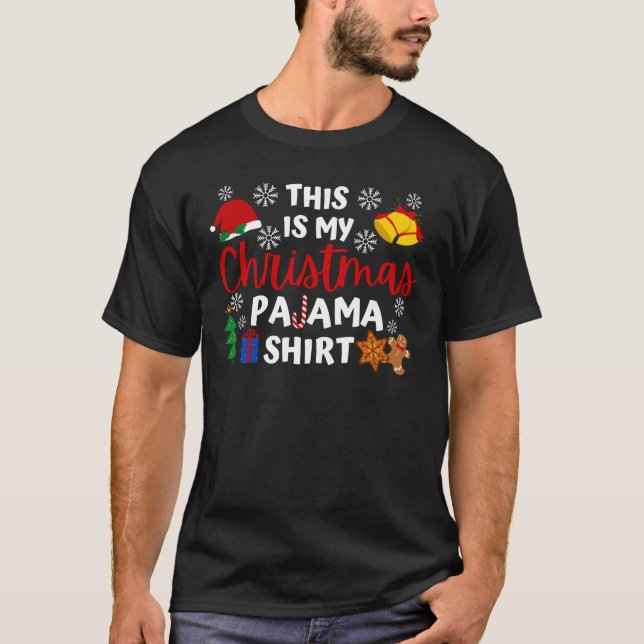 Christmas Pajama Shirt (Front)