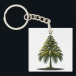Christmas Palm Tree, Beach Aloha Christmas Key Ring<br><div class="desc">Escape to a tropical winter wonderland with our Christmas Palm Tree design. This unique and festive artwork brings a touch of the beach to your holiday celebrations, featuring a palm tree adorned with Christmas lights and ornaments. Whether you're dreaming of a warm and sandy Christmas or want to add a...</div>