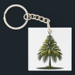 Christmas Palm Tree, Beach Aloha Christmas Key Ring<br><div class="desc">Escape to a tropical winter wonderland with our Christmas Palm Tree design. This unique and festive artwork brings a touch of the beach to your holiday celebrations, featuring a palm tree adorned with Christmas lights and ornaments. Whether you're dreaming of a warm and sandy Christmas or want to add a...</div>