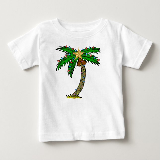 Christmas Palm Tree Shirt (Front)