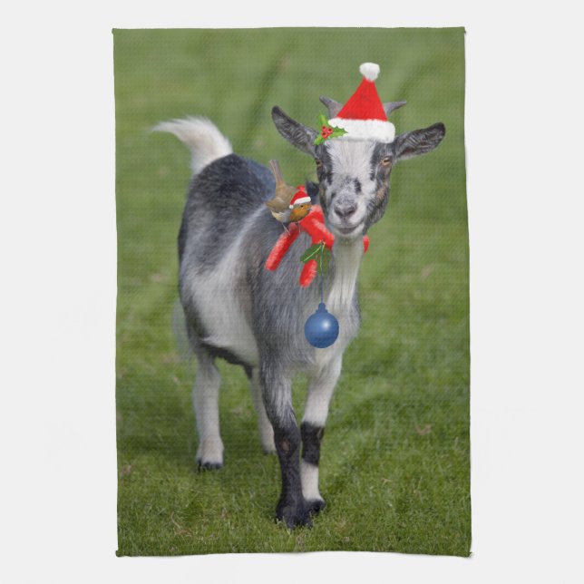 Christmas Pals Kitchen Towel (Vertical)