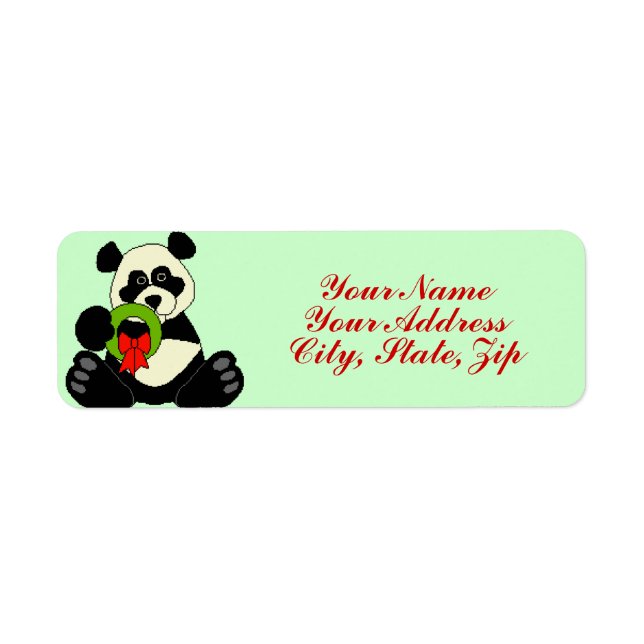Christmas Panda (Front)