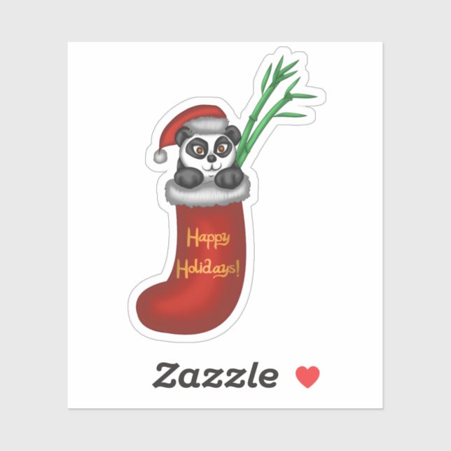 Christmas Panda (Sheet)