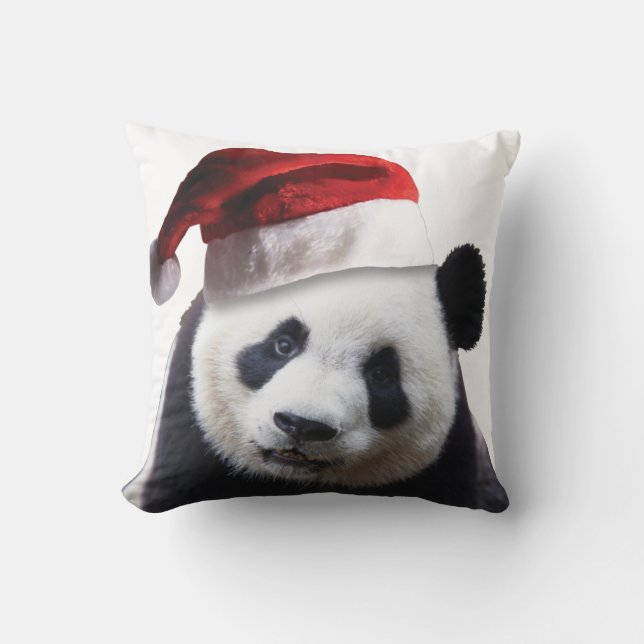 Christmas Panda Bear Cushion (Front)
