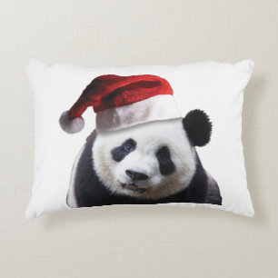 Christmas Panda Bear Decorative Cushion