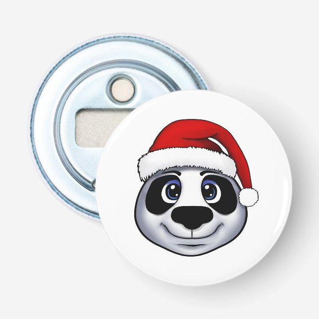 Christmas Panda Bottle Opener (Front)