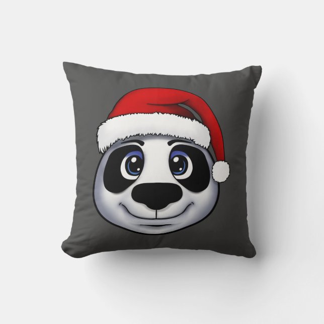 Christmas Panda Cushion (Front)