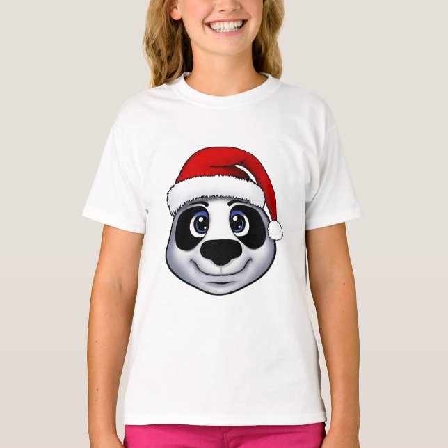 Christmas Panda T-Shirt (Front)