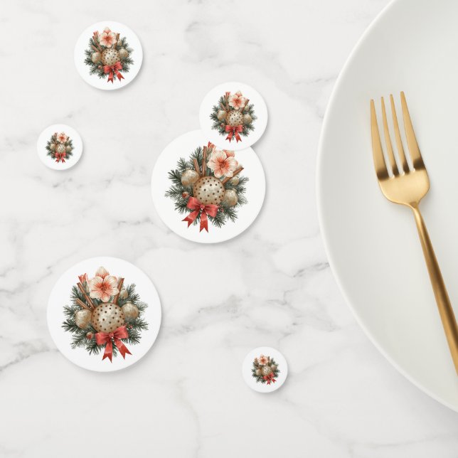 Christmas Panettone Arrangement Confetti (Group)