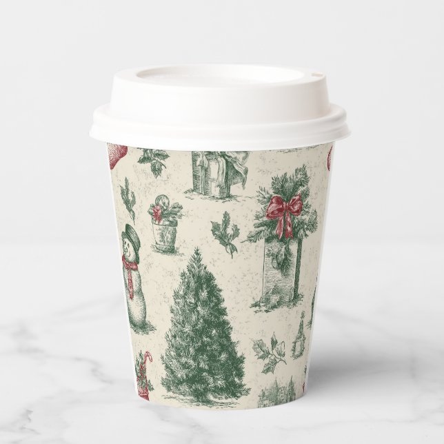 Christmas paper cup (Front)