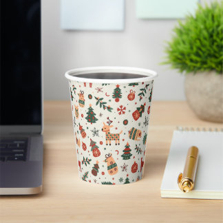christmas paper cup
